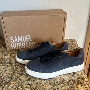 Like New Samuel Hubbard Blue Nubeck Sunset Sneaker
